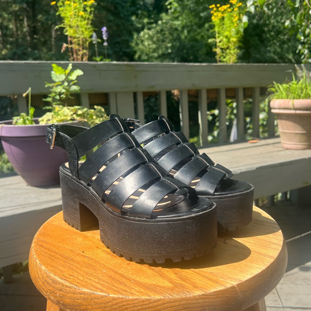 Pull&Bear chunky platform sandal